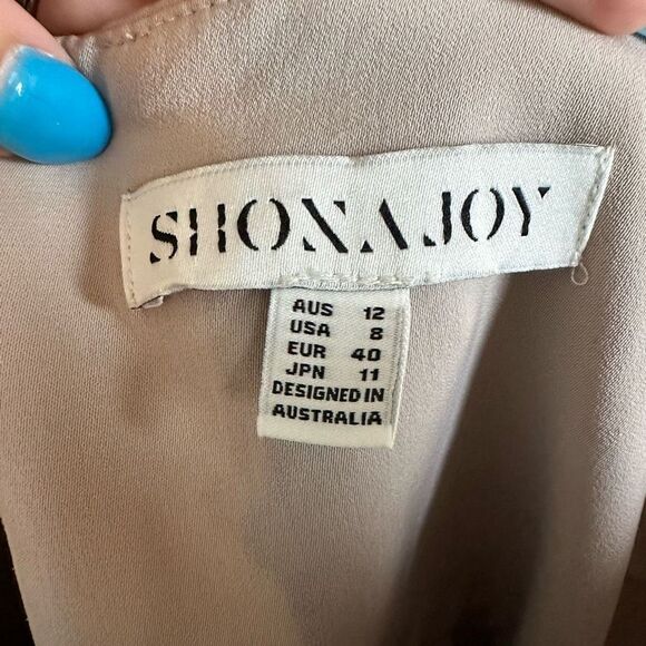 Shona Joy Cocktail Draped Dress - Picture 8 of 9